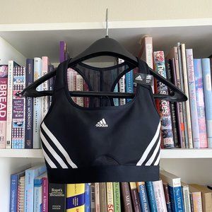 Adidas Women's Training Bra Medium Support 3 Stripes
